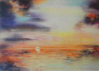 "Distant Sunset"